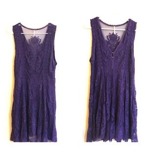 Purple Free People Dress